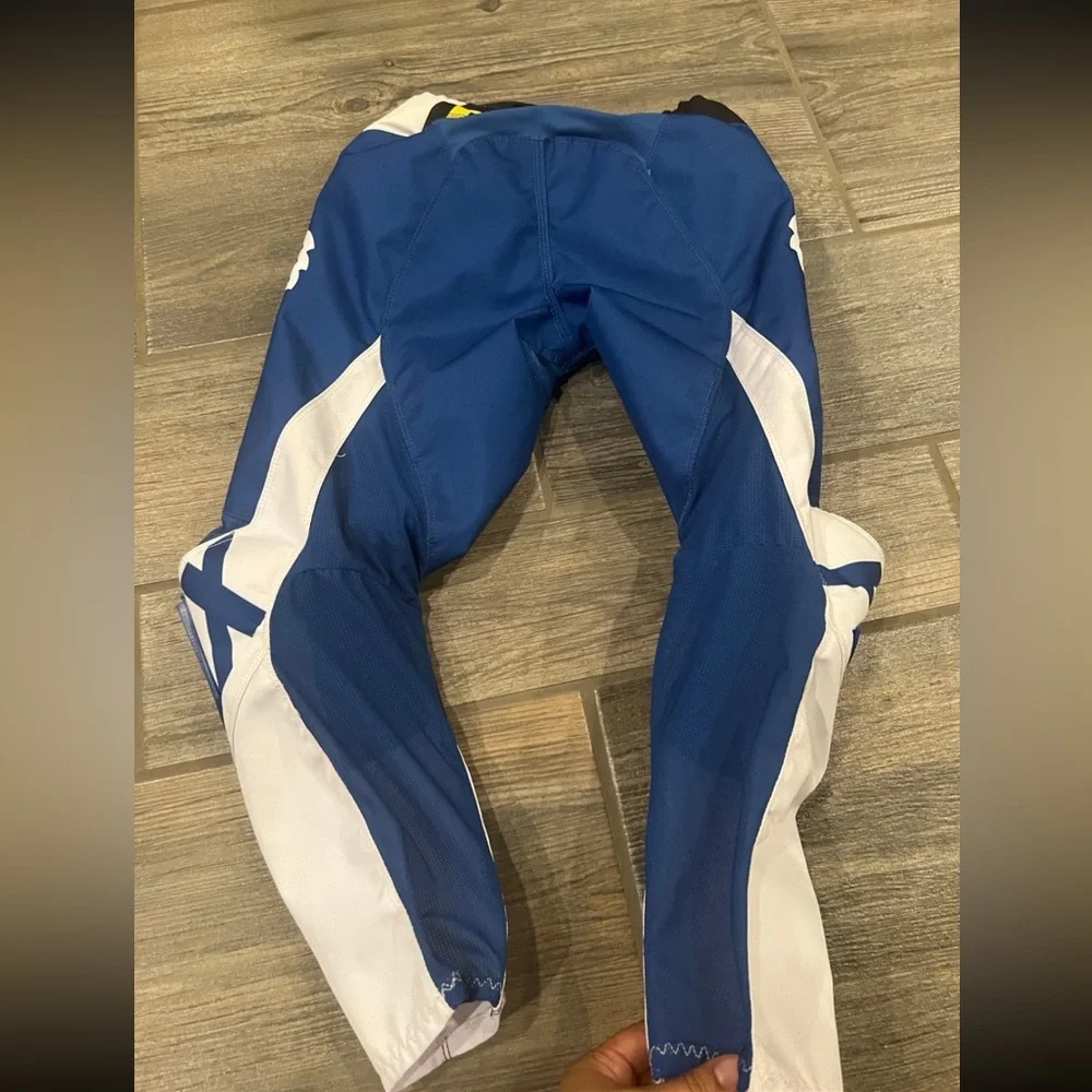 BOYS FOX RACING 180 LUX BLUE PANTS